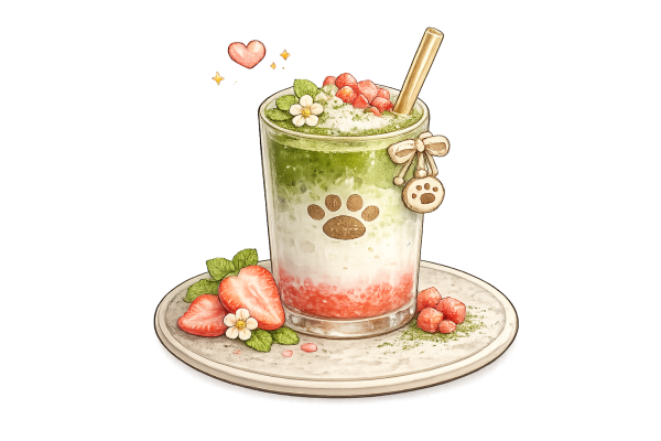 Strawberry Matcha